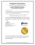 Certification